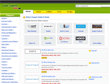 Tablet Screenshot of onlinecouponscodes.org